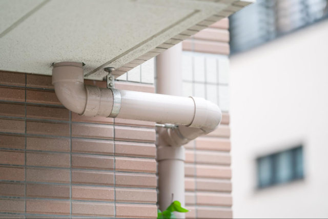 マンションの排水管の画像